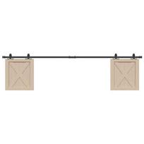 stumdomų spintelių durų komplektas 213 cm anglinis plienas