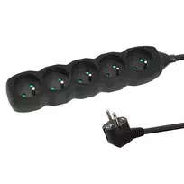 Esperanza ELK208K Maitinimo juosta 5GN/3M Juoda