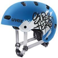 Šalmas Uvex kid 4 style super hero blue matt