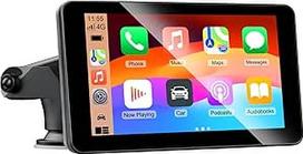 "Android" automobilio ekranas ir "Carplay" ekranas, 7 colių HD automobilių stereofonijos "Carplay" ekranas su "Bluetooth", valdymu balsu, AUX, FM, "Airplay", vaizdo įrašų atkūrimu, GPS navigacija, belaidis "Carplay" ekranas visoms transporto priemonėms