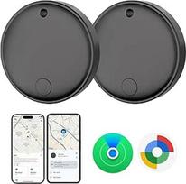 "Android" ir "iOS" išmaniosios sekimo žymos, veikia su "Apple" "Find My" ir "Google" "Find Hub", bagažo, piniginės, dviračio, krepšių sekimo raktų ieškiklio žymė - 2 pakuotė