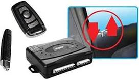 "Beeper TSX2" automobilio įvažiavimo be raktų sistema su nuotolinio užrakinimo/atrakinimo centriniu užrakinimo moduliu LED