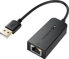 "Cable Matters" gigabitinis USB-Eterneto adapteris (USB LAN adapteris / tinklo adapteris), skirtas komutatoriams, žaidimų konsolėms ir nešiojamiesiems kompiuteriams - 1000Mbps