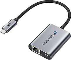 "Cable Matters" USB C-Gigabit Ethernet adapteris su 140W įkrovimu (USB C LAN adapteris), užtikrinantis 1000Mbps laidinio Ethernet greitį, skirtas "Chromecast" ir "Google TV" (2020 m. versija)