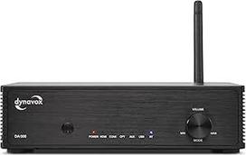 "Dynavox" DA-300 HiFi stiprintuvas, kompaktiškas D klasės stereofoninis skaitmeninis stiprintuvas su HDMI ARC, BT 5.0, USB, optiniu ir koaksialiniu kanalais, elegantiškas aliuminio korpusas, idealiai tinka televizoriaus garsui ir muzikos transliacijai, ju
