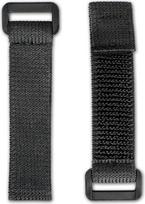 "FrogJim" juodi velcro kabelių raiščiai su sagtimi, daugkartinio naudojimo velcro dirželis, 20 mm pločio nailonas su užtraukiamu užtrauktuko maišeliu