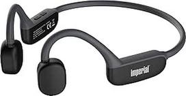 "Imperial bluTC Active 2 Bone Sound" ausinės ("Bone Conduction", "Bluetooth 5.3", 32GB atmintis, 11 valandų atkūrimo laikas, atsparios prakaitui) - juodos spalvos