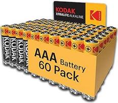 "Kodak" AAA "Xtralife" šarminė baterija (60 vnt.)