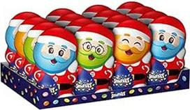 "Nestlé Smarties" šokoladinis Kalėdų Senelis iš pieninio šokolado, tuščiavidurė figūrėlė, pripildyta "Smarties" mini šokolado lęšiais, 16 vnt. (16 x 85 g)