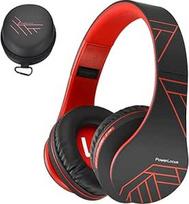 "PowerLocus" "Bluetooth" ausinės per ausis Belaidės stereofoninės sulankstomos belaidės ausinės