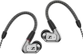 "Sennheiser IE 200 Wired Audiophile Stereo Headphones" - laidinės ausinės su laidais - su aiškiu, puikiu "Hi-Fi" garsu, tikroviška intonacija ir įspūdingais bosais - sidabrinės spalvos