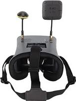 -Akiniai Vaizdo akiniai 5.8G RC orlaivio Quadcopter Drone akiniai DVR 4.3" ekranas 800X480 Ekranas 16:9 Ekranas Vaizdo ekranas Akiniai 3.7V 2000