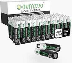 AAA baterijos, LR03, 1,5 V, 60 vnt., ilgaamžės, galingos, šarminės, galima naudoti žaislams, žadintuvams ir kitiems elektroniniams prietaisams.