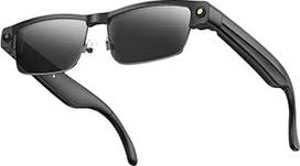 AI išmanieji akiniai 4K HD kamera, 800 W Anti Verwacklungs Kamera Brille mit Videoaufzeichnung, Duale Mikrofone mit Geräuschunterdrückung, Simultanübersetzung, ChatGPT integracija (fotochrominiai lęšiai)