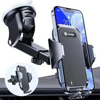 andobil, mobiliojo telefono laikiklis, automobilinis siurbimo puodelis ir ventiliacija, Upgrade 4.0, itin stabilus 3 in 1 universalus automobilinis mobiliojo telefono laikiklis, 360° pasukamas mobiliojo telefono laikiklis, skirtas iPhone 11 SE, Samsung No