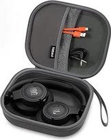 Ausinių dėklas - JBL Tune 510BT 520BT 500BT ausinių dėklas, JBL Tune 710BT 720BT 760NC ausinių dėklas, JBL Live 660NC 670NC belaidžių "Bluetooth" ausinių kelioninis krepšys, pilkas