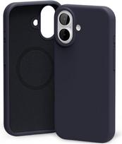Dėklas Mercury Pure Magsafe Silicon Case Apple iPhone 17 tamsiai mėlynas