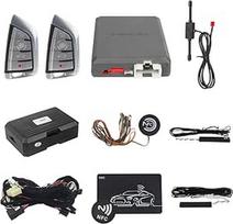 EASYGUARD EC211PP-BM2-NFC-C2 Išmanusis raktas PKE Passive Keyless Entry Remote Starter NFC Lock Unlock Fit for Push to Start BMW 6S M6 E63 E64 // X1 E84 X3 E83 // X5 X5M E70 // Z4 E89 Automatic Transmission