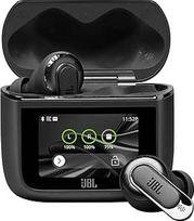 JBL Tour Pro 3, tikros belaidės "Bluetooth" ausinės su išmaniąja įkrovimo dėžute, 40 valandų veikianti baterija, "True Adaptive Noise Cancelling 2.0" ir "JBL Spatial 360" garsas su galvos sekimu, juodos spalvos