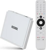 MECOOL KM2 Plus Deluxe Android TV Box, HDR 10+ 4K Dolby Vision ekranas, "Google Netflix" sertifikuotas "Prime" balso asistentas Vaizdo įrašas WiFi 6 Dviejų dažnių juostos TV dėžutė