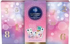 NIVEA - Advento kalendorius "Youth Edition 2025" - grožio dovanų rinkinys - veido, kūno ir lūpų priežiūra + priedai - 12 netikėtų langų - 1 vnt.