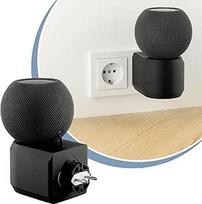 Sieninio laikiklio lizdas - tinka "Apple HomePod Mini" garsiakalbiui Sieninis laikiklis Sieninis laikiklis Sieninis garsiakalbio laikiklis (juodas)