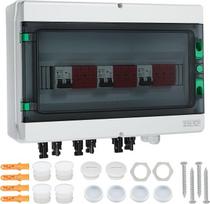 SROCHN apsauga nuo viršįtampių PV DC 32A 1000V apsaugos nuo žaibo grandinės pertraukiklis IP65 atsparus vandeniui 3 stygos 18 modulių saulės fotovoltinės jungties dėžutė
