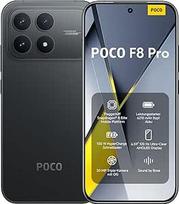 XIAOMI Poco F8 Pro, išmanusis telefonas 12 + 512GB, 6,59 colių 120 Hz AMOLED ekranas, 50 MP triguba kamera su 60 mm teleobjektyvu, "Bose" garsas, 6210 mAh, juodas