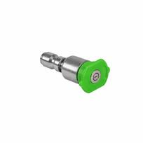 1/4" greito sujungimo 360° besisukantis purkštukas (žalias, 25° kampas) – iki 4000 PSI slėgio