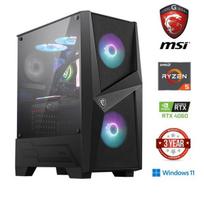 Kompiuteris Ryzen 5 5500 16GB 256GB SSD 1TB HDD RTX 4060 8GB Windows 11