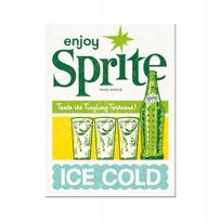 Nostalgiškas Art magnetas šaldytuvui Sprite Cola Ice Original