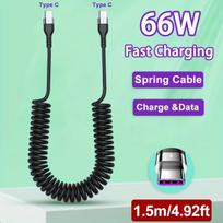USB C-C greito įkrovimo laidas, 1,5 m / 4,92 pėdos