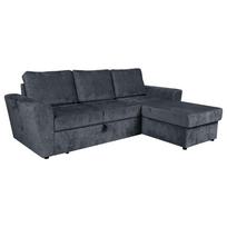 Sofa-lova kampinė INGMAR Antracito spalvos