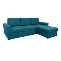 Kampinė sofa-lova INGMAR Žalia