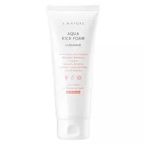 S.NATURE_Aqua Ryžių putų valiklis 80ml