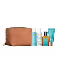 Set Moroccanoil Travel Kit Repair Shampoo 70ml + Conditioner 70ml + Treatment 25ml + Hand Cream 40ml + Pouch