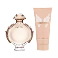 Rinkinys Paco Rabanne: Olympea, kvepalai moterims, 50 ml + Olympea, kūno losjonas, 100 ml