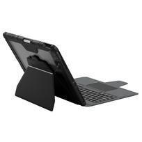 Nillkin Bumper Link Keyboard dėklas (Backlit Version) skirtas Apple iPad Pro 12.9 2020/2021/2022/ Air 13 2024/2025 juodos spalvos