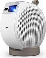 "BenQ" GV32 1080P nešiojamasis lubinis projektorius, 500 ANSI liumenų LED, "Google TV" su "Netflix" licencija, HDR10 su 95 % "Rec.709", "WiFi" ir "Bluetooth", žemų dažnių garsiakalbis
