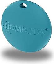 "Boompods Boomtag Key Finder" - "Smart Tag Wallet Finder", "Mini GPS Tracker Bluetooth" suderinamas su "Apple" Kur? programėle, raktų ir daiktų ieškiklis, skirtas raktams, lagaminams, vaikams ir šunims, mėlynas