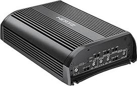 "Hertz SP 4500" 4 kanalų jūrinis stiprintuvas su ADC galios stiprintuvu, 600 W bendros galios, IP55, skirtas automobiliams, motociklams ir valtims