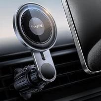 "Lamicall" "MagSafe" laikiklis automobiliui, mobiliojo telefono laikiklis automobiliui - [2026 stiklo plokštelė] Universalus mobiliojo telefono laikiklis automobilyje su magnetu, stiprus magnetinis automobilio ventiliacijos laikiklis, skirtas "iPhone 16 1