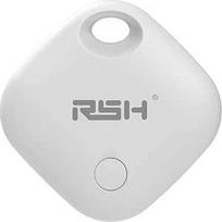 "RSH Android Tag", bagažo sekimo žymės veikia su "Google Find Hub" programėle, "Bluetooth" sekimo raktų ieškiklis ir bagažo, kuprinės, lagamino daiktų ieškiklis, įkraunamas, baltas - pakuotė (C tipo)