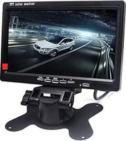 7 colių LED apšvietimo TFT LCD monitorius, skirtas automobilių galinio vaizdo kameroms, automobilių DVD, stebėjimo kameroms, STB, palydovinio ryšio imtuvams ir kitai vaizdo įrangai