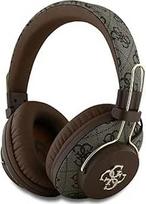 CG Mobile Guess Bluetooth ausinės ENC Metal 4G Logo Brown