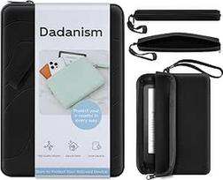 Dadanism 6-7 colių silikoninis apsauginis dėklas 7 colių "Kindle Paperwhite" ir "Kindle Colorsoft Signature Edition", 6 colių "K-indle/K-indle Oasis/E-Reader", juodas