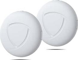 Daiktų ieškiklis "Bluetooth", keičiama baterija, suderinama su "Apple" programėle "Find My App" (tik "iOS"), raktų ieškiklis, bagažo, kuprinės lokatorius, atsparus vandeniui, IP67, patikimas, 2 vnt.