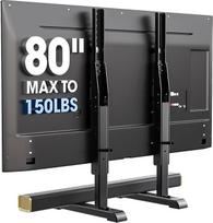 HT10B-002 Universalus didelis televizoriaus stovas Reguliuojamas 24-80 colių televizorių aukštis Max. 50 kg VESA 800 x 500 mm