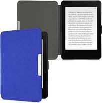 kwmobile dėklas, suderinamas su "Amazon Kindle Paperwhite" - nailoninis elektroninės skaityklės apsauginis dėklas (skirtas modeliams iki 2017 m.) - mėlynas