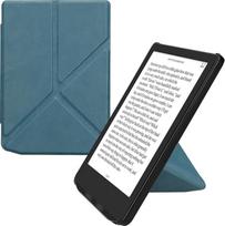 kwmobile dėklas, suderinamas su Pocketbook Verse/Verse Pro/Verse Color/Vivlio Light/Light HD dėklu - Dirbtinės odos dėklas - elektroninės skaityklės apsauginis dėklas - dangtelis Petrol